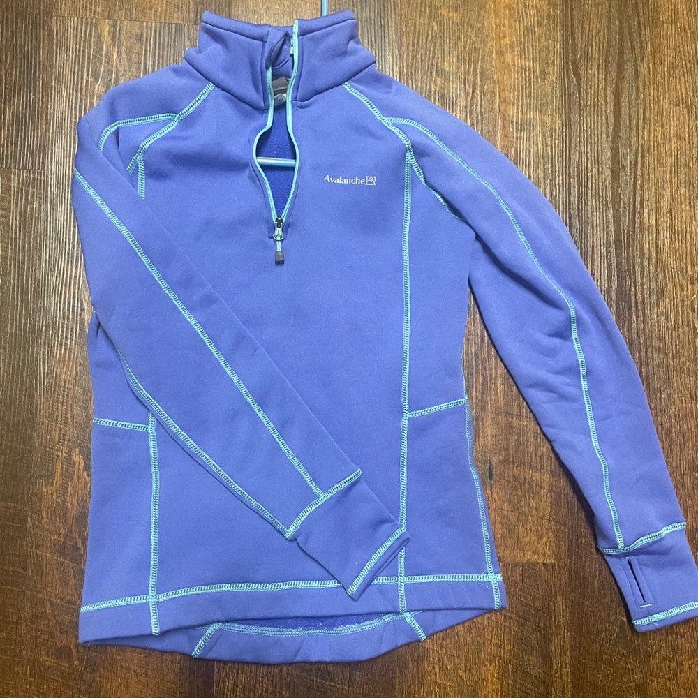 Avalanche Purple Quarter-Zip Pullover
